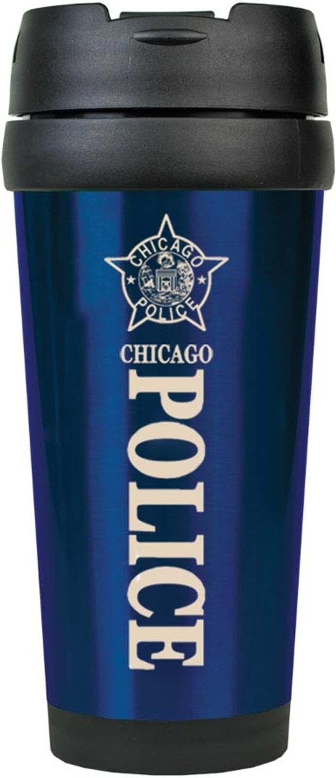 Chicago Police Department Coffee Tumbler Vertical 14oz.