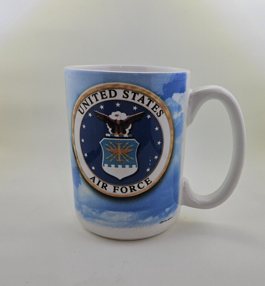 US Air Force Senior Master Sergeant E8 Coffee Mug Cup Stripes Enlisted