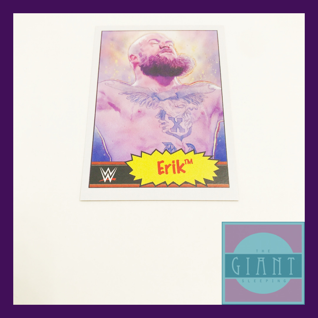 2021 Topps WWE  Living Set Erik #5 Pro Wrestling Card Single Online Only