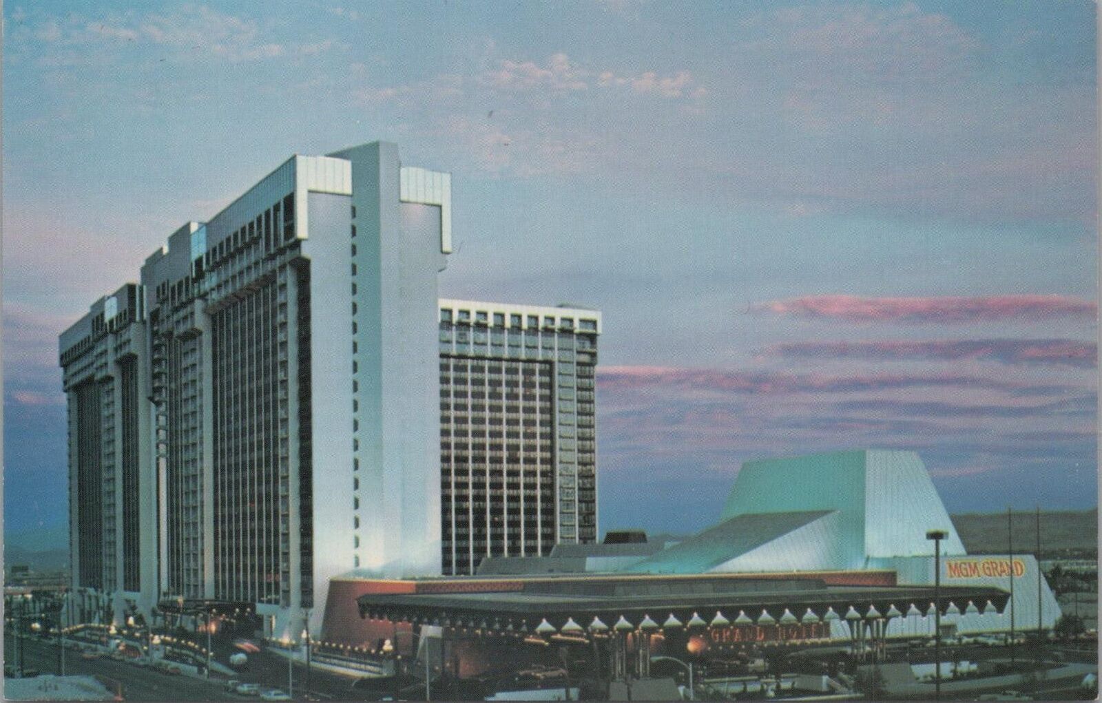 Postcard MGM Grand Hotel Las Vegas Nevada NV 