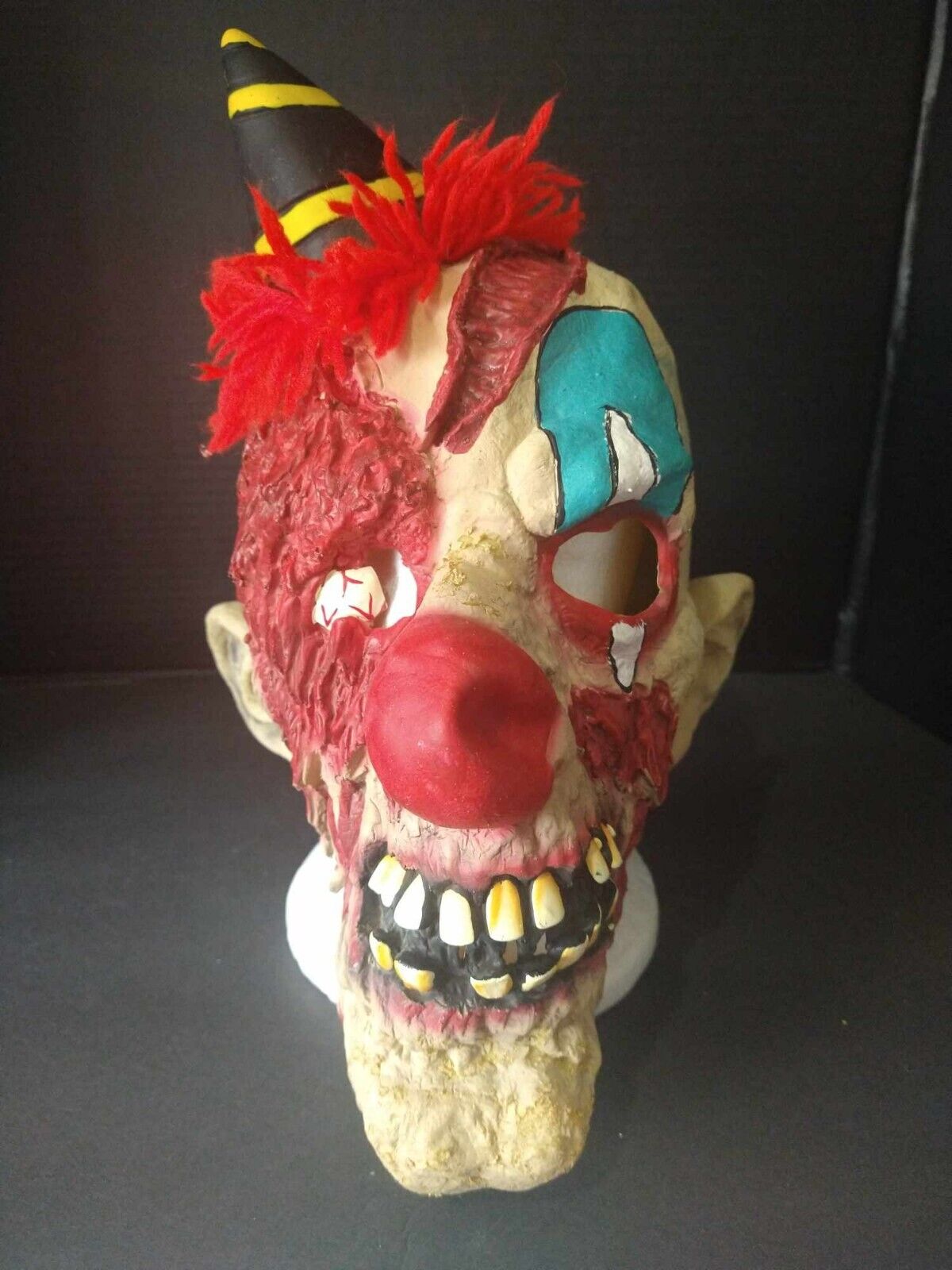 Very old Latex rubber Zombie Clown Mask. 