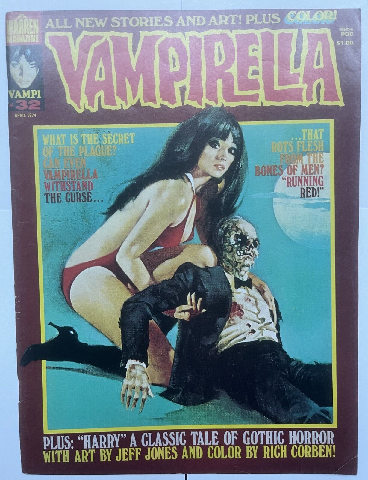 Vampirella#32 Warren Publishing April 1974
