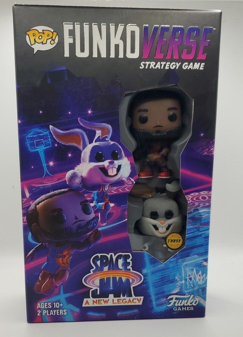 Space Jam Funkoverse 2 Pack Strategy Game chase 