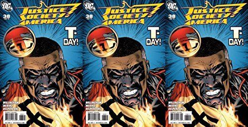 Justice Society of America #38 Volume 3 (2007-2011) DC Comics - 3 Comics
