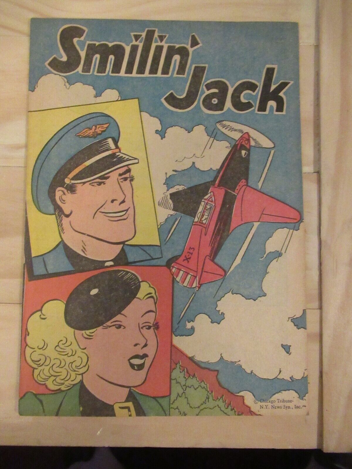 Smilin Jack comic book nn 1947 Popped Wheat giveaway