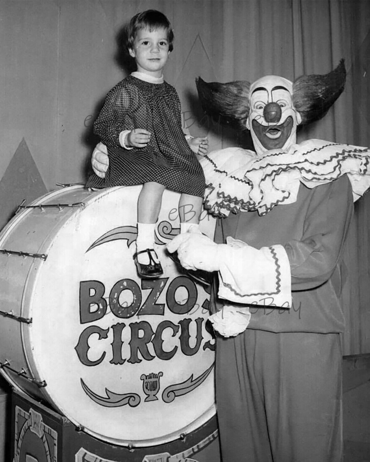 Bozo the Clown 8x10 Photo Reprint