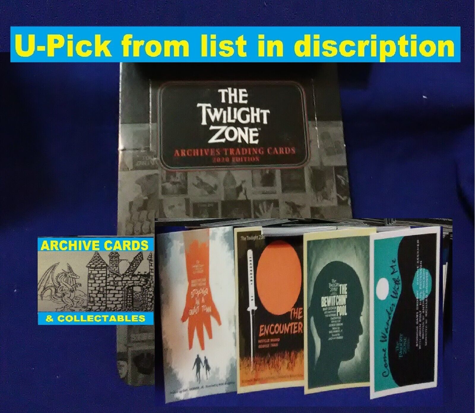 2020 Rittenhouse Twilight Zone Archives Edition Base Trading Cards You-Pick-1