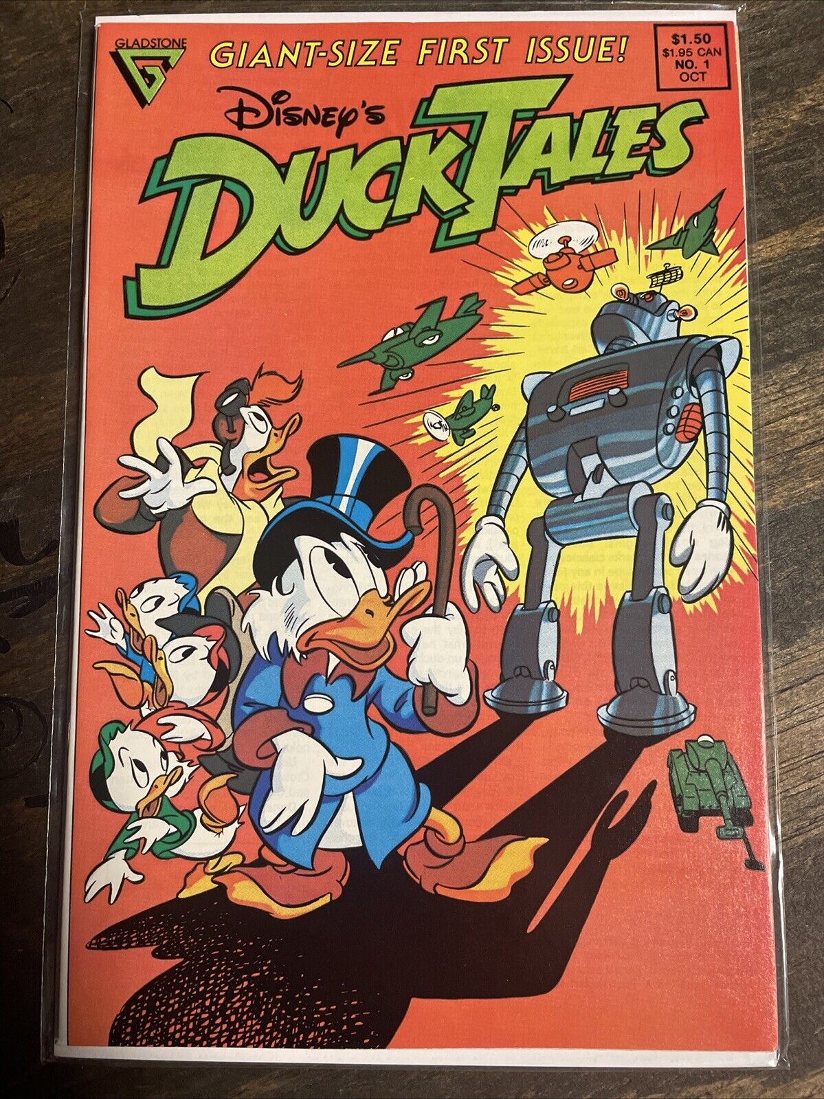 Disney\'s DUCKTALES 1 Gladstone Comics lot Duck Tales 1988 - NM*