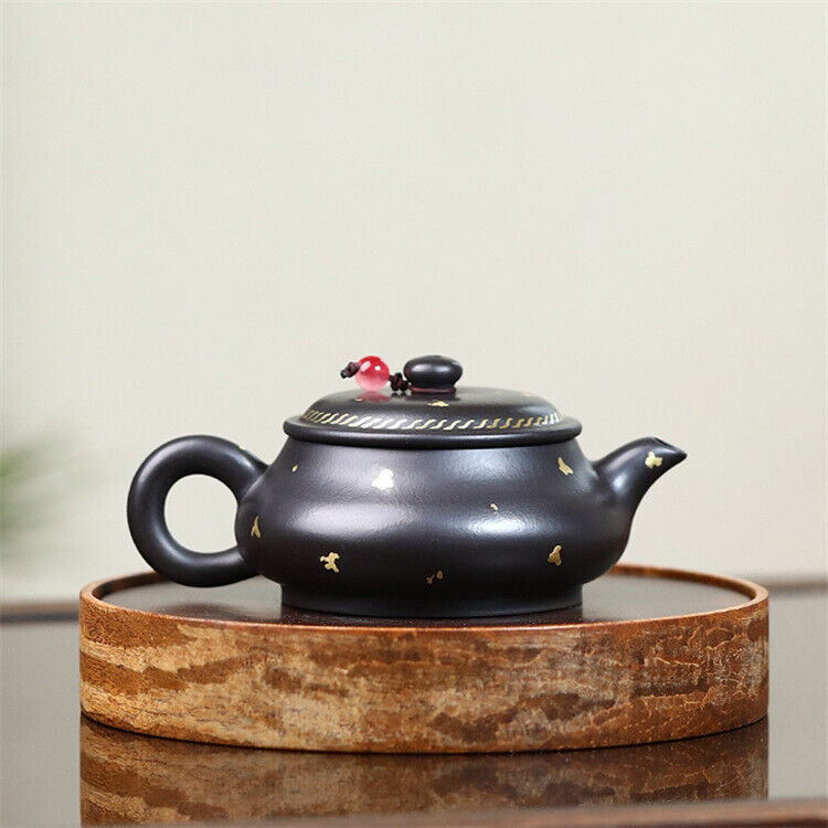 Traditional Purple Clay Teapot Chinese Kung Fu Home Decor Gift