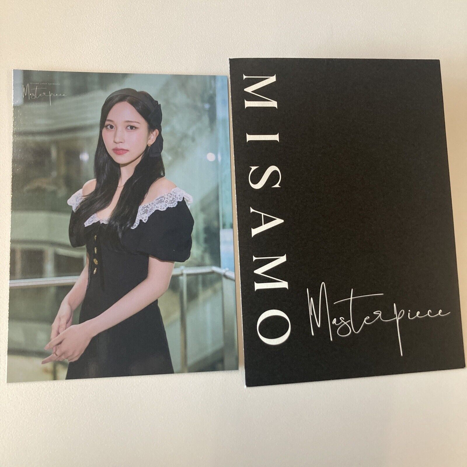 Twice MISAMO Masterpiece Mina Random Photocard (Postcard Size)