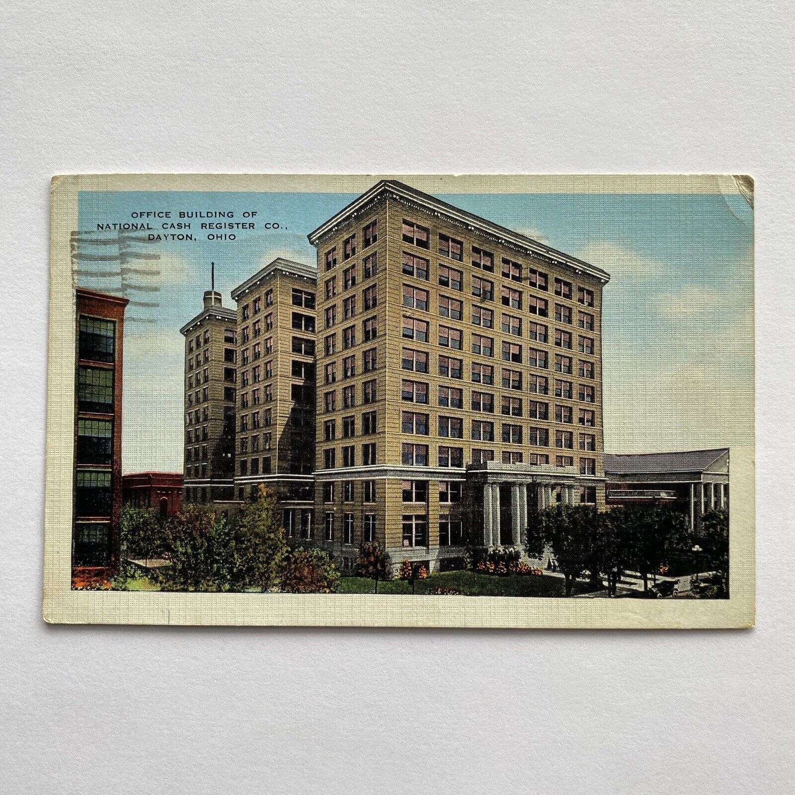 Office Building Of National Cash Register Co NCR Dayton Ohio Posted 1942