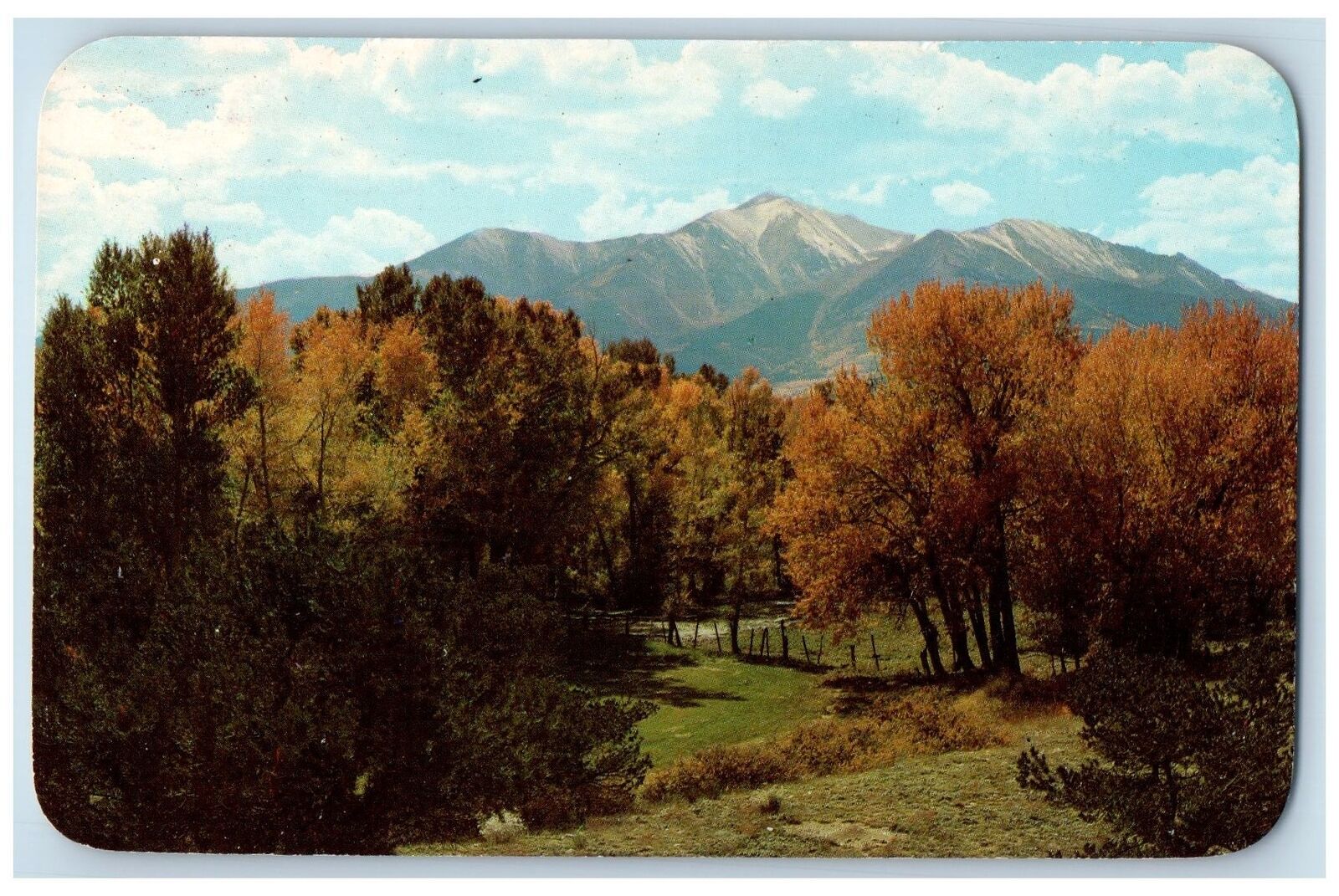 c1960\'s Mt. Princeton Famous Collegiate Range Buena Vista Colorado CO Postcard