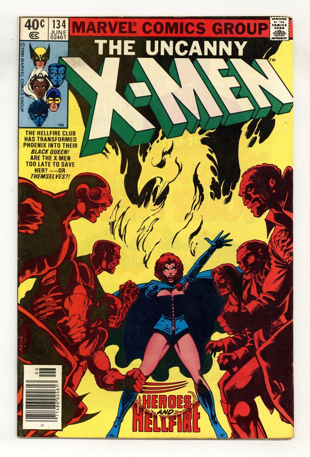 Uncanny X-Men #134N Newsstand Variant VG/FN 5.0 1980