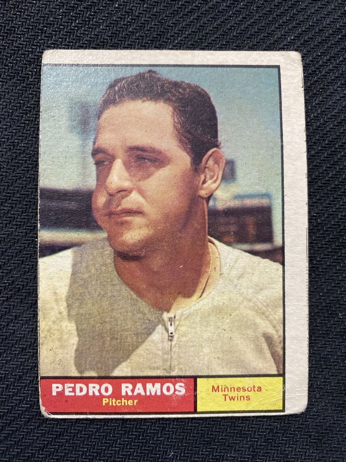 1961 Topps #528 Pedro Ramos Baseball Minnesota Twins