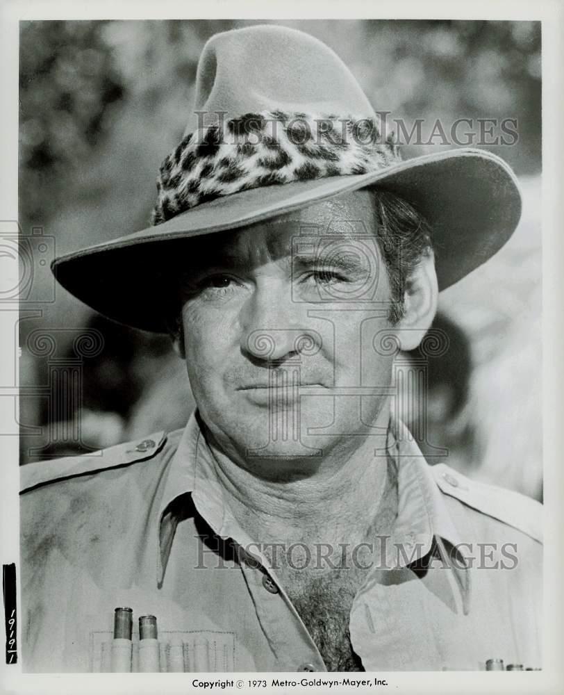 1973 Press Photo Actor Rod Taylor - srx00122
