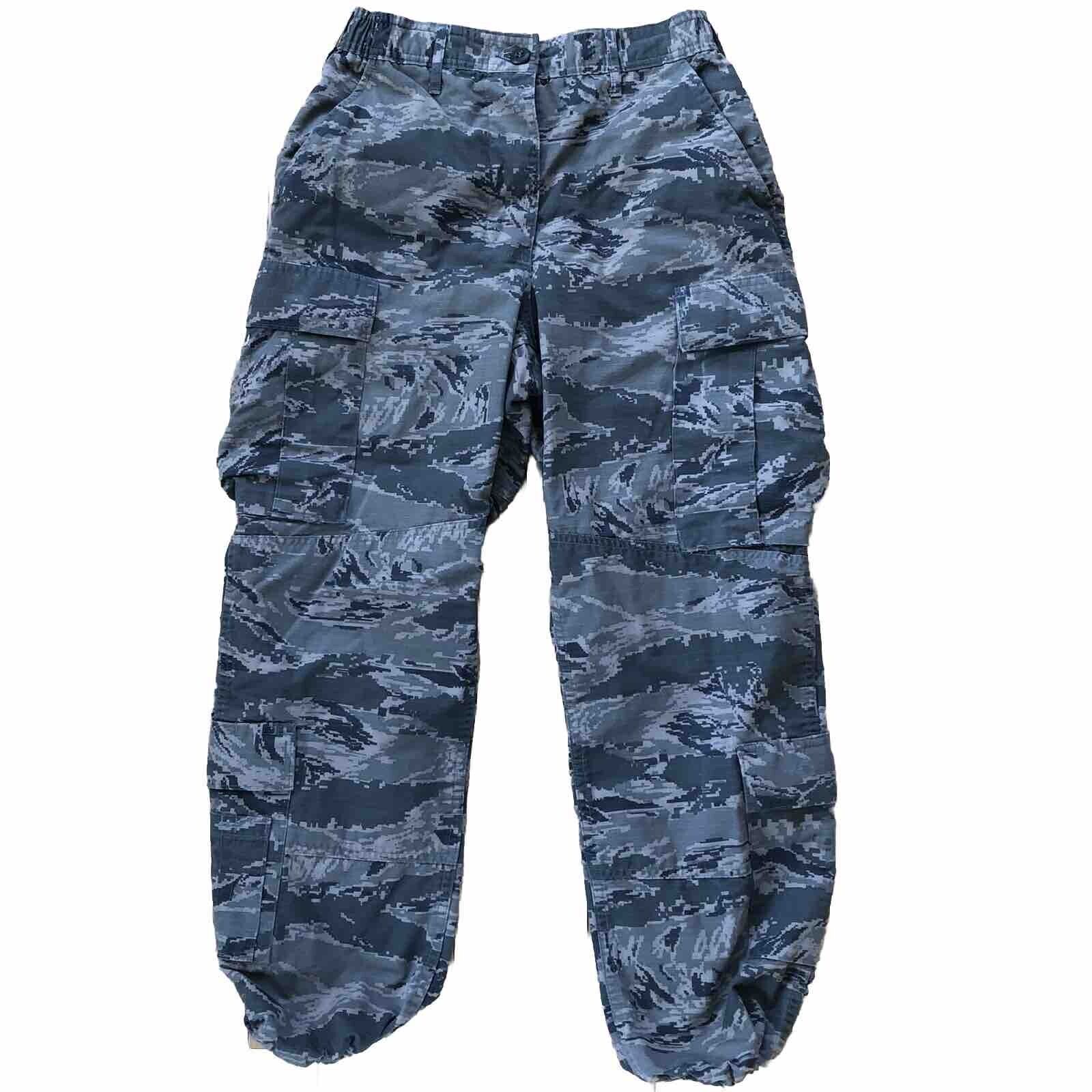 US Air Force ABU Utility Cargo Camo Pants Womens 10 S Short Trouser Military