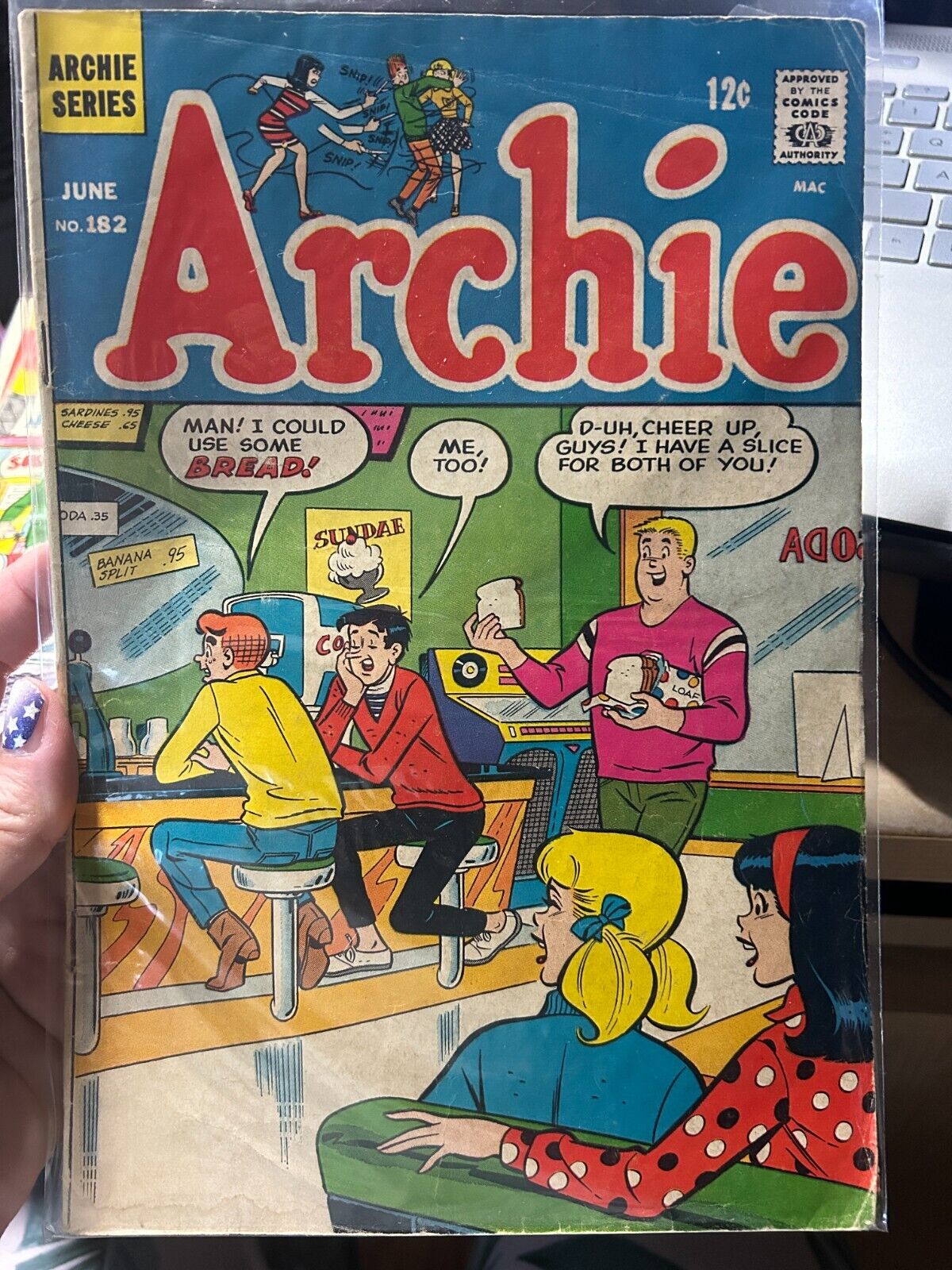 Archie Series #182, 183, 185, 187, 189 & 192