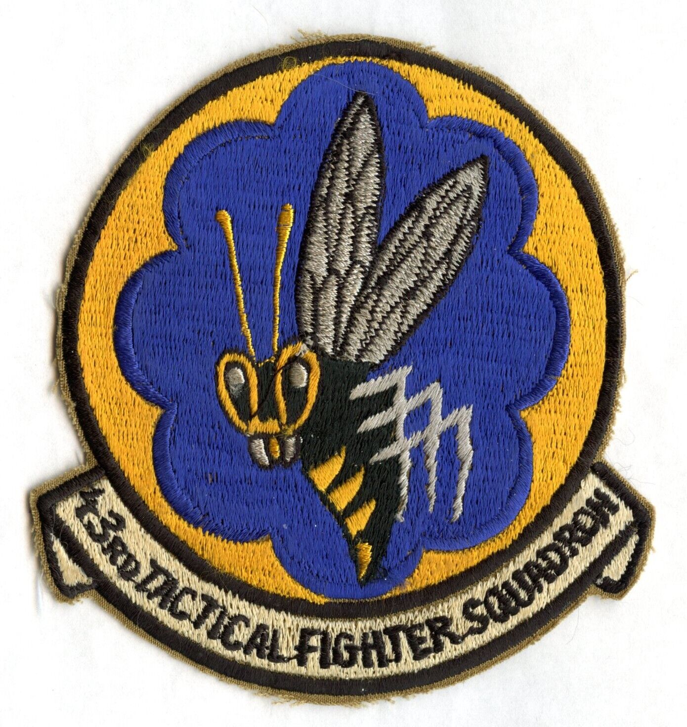 Vietnam War Original War Patch USAF 43rd Tactical Fighter Squadron Cam Ranh Bay