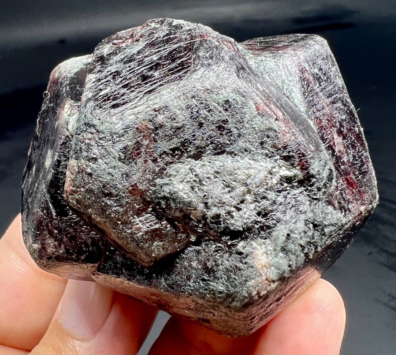 Huge Size 1718 Carat Rhodolite Garnet Crystal From Afghanistan