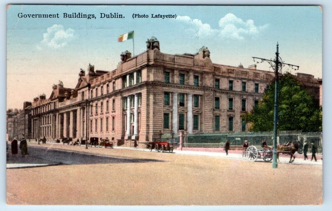 Government Buildings DUBLIN IRELAND 1932 Postcard