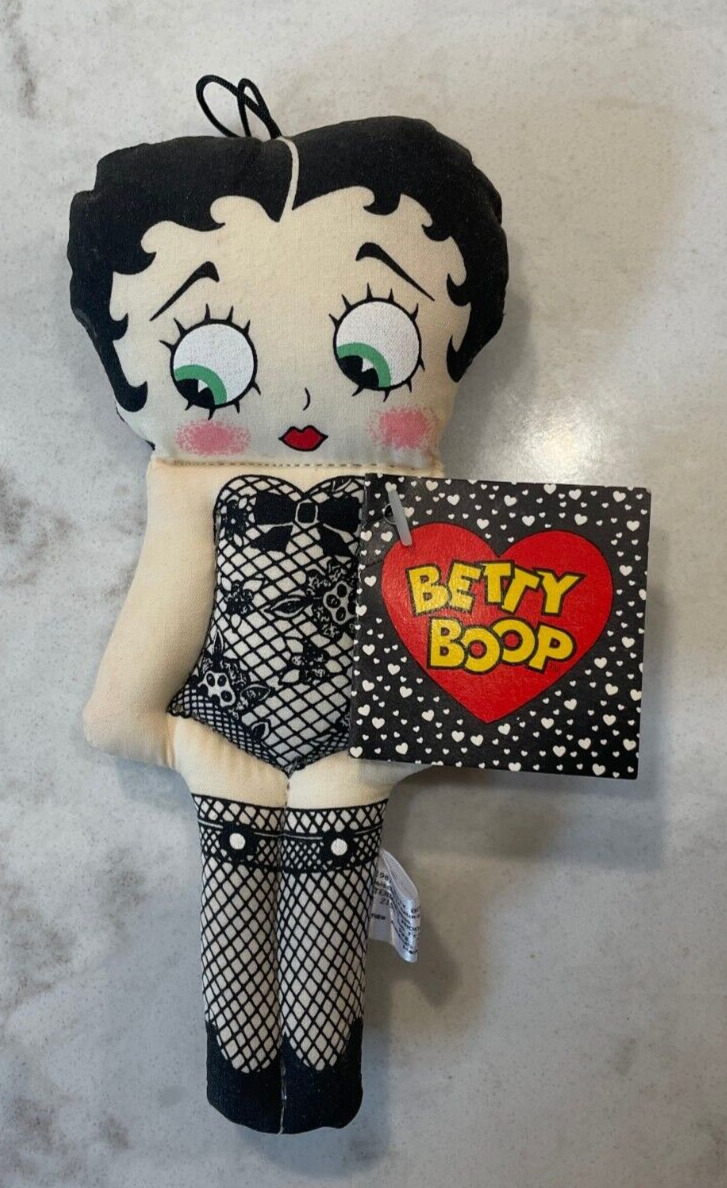 1987 Vintage Betty Boop 6 inch Plush King Feature Syndicate Retro