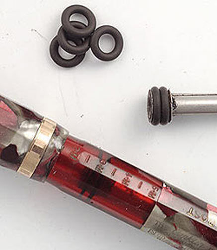 Piston filler seal kit, replace cork seals on European fountain pens