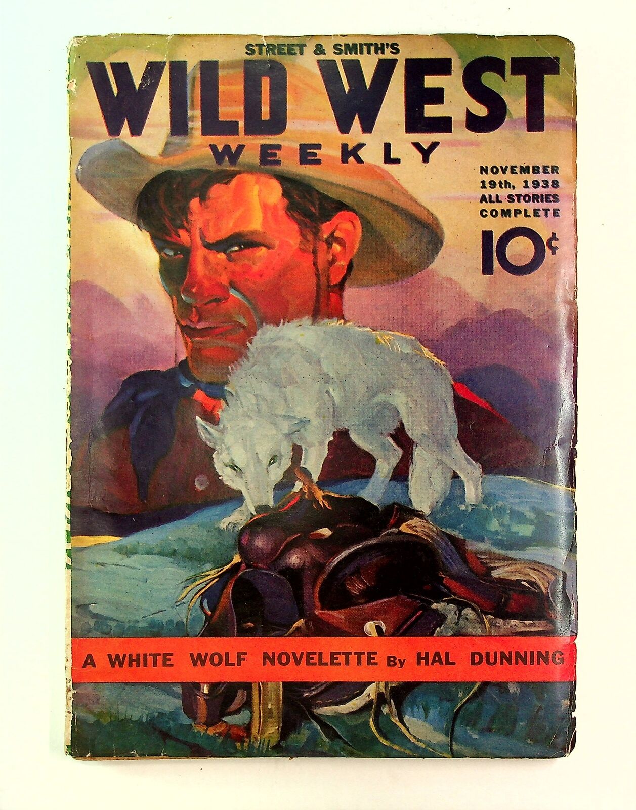 Wild West Weekly Pulp Nov 19 1938 Vol. 124 #1 VG