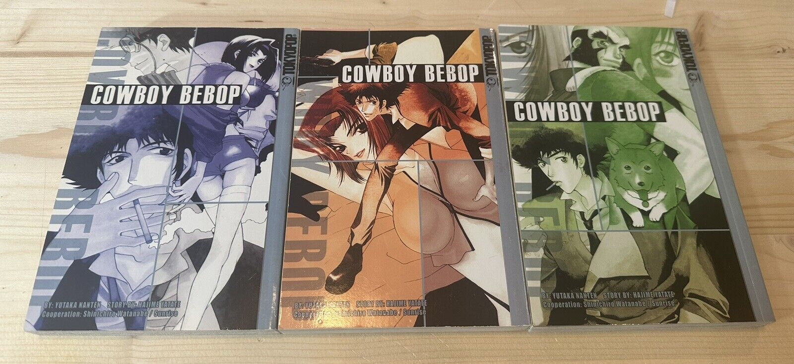 Cowboy Bebop Vol 1-3 English Manga