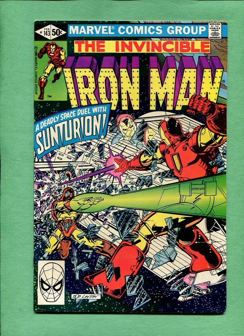 Iron Man #143 Sunturion Marvel Comics February 1981