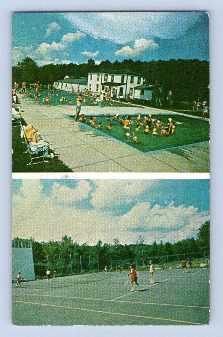 1960. CAMP NIMROD. LIVINGSTON MANOR, NY. POSTCARD HH21
