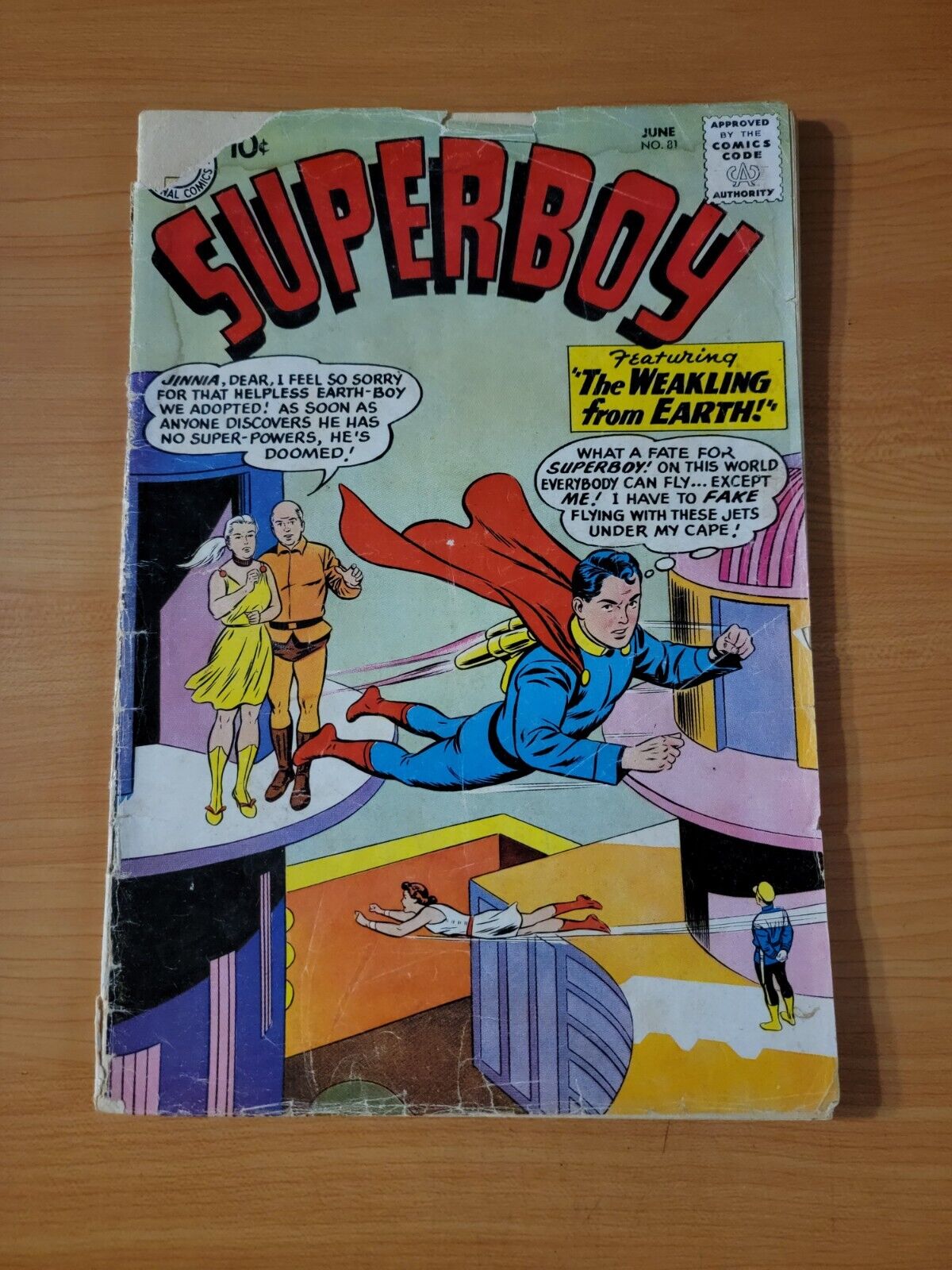 Superboy #81 ~ GOOD GD ~ 1960 DC Comics