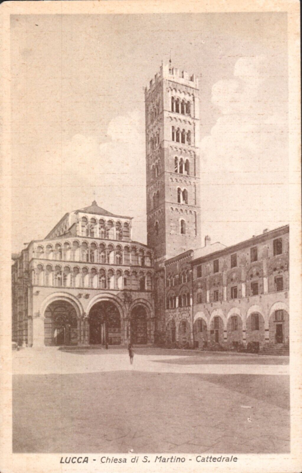 San Martino Cathedral of Lucca (Italy) Postcard (UNPOSTED)