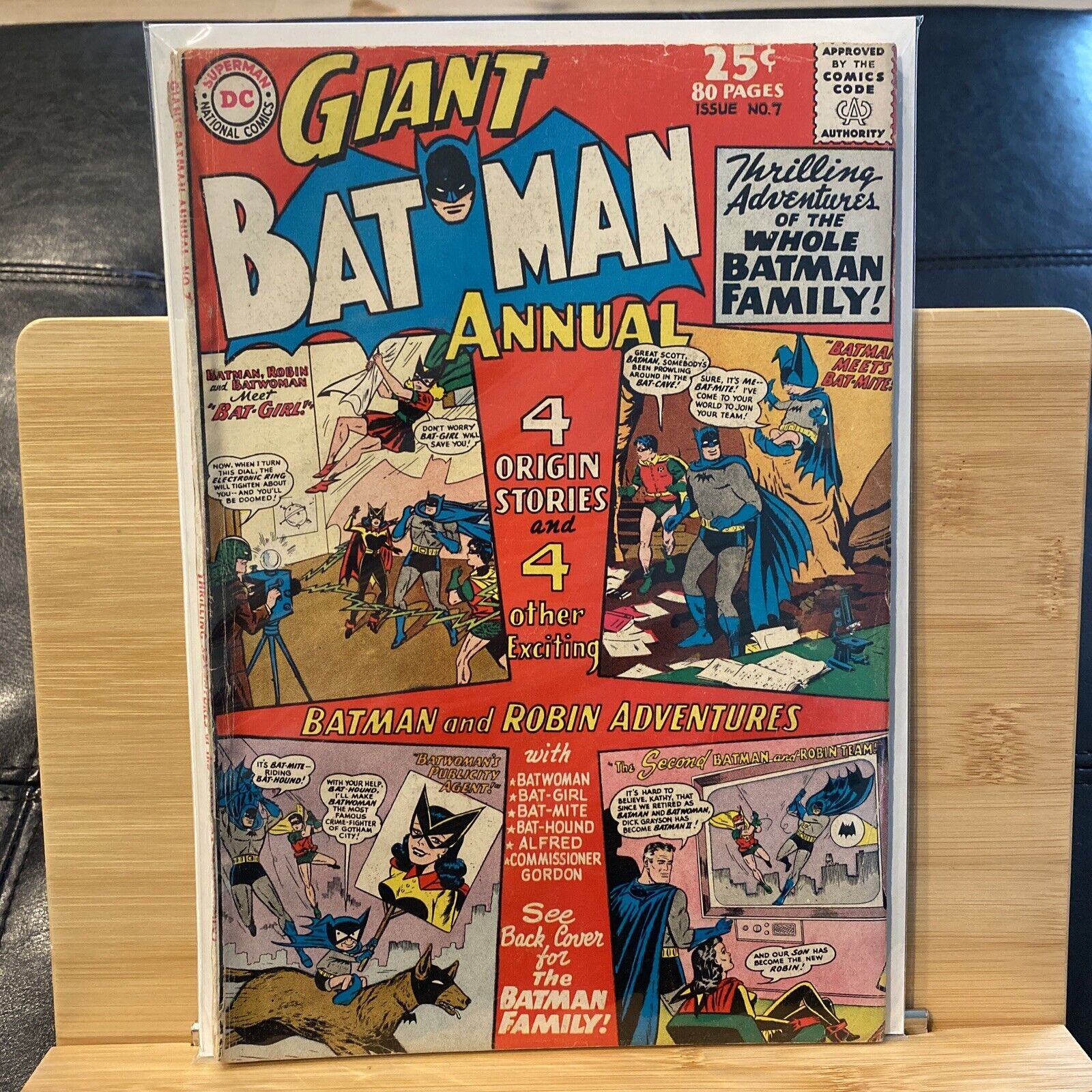 Batman Annual #7 - Giant 80 Page - 1964 - Silver Age Comic
