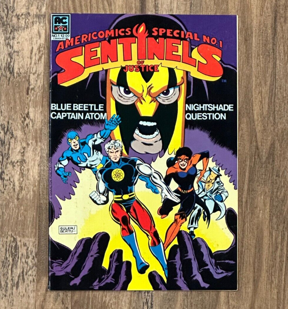 Americomics Special #1 Sentinels of Justice Charlton Comics 1983 Blue Beetle