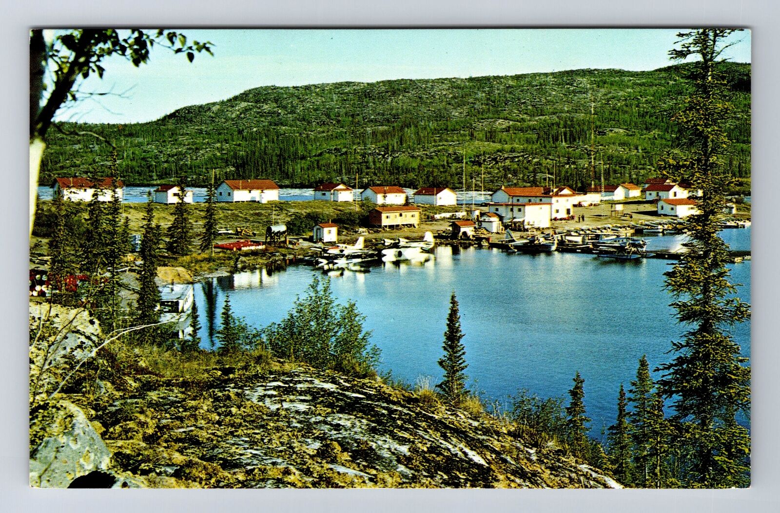 Winnipeg-Manitoba, Great Bear Lake Lodge, Advertising, Vintage Postcard