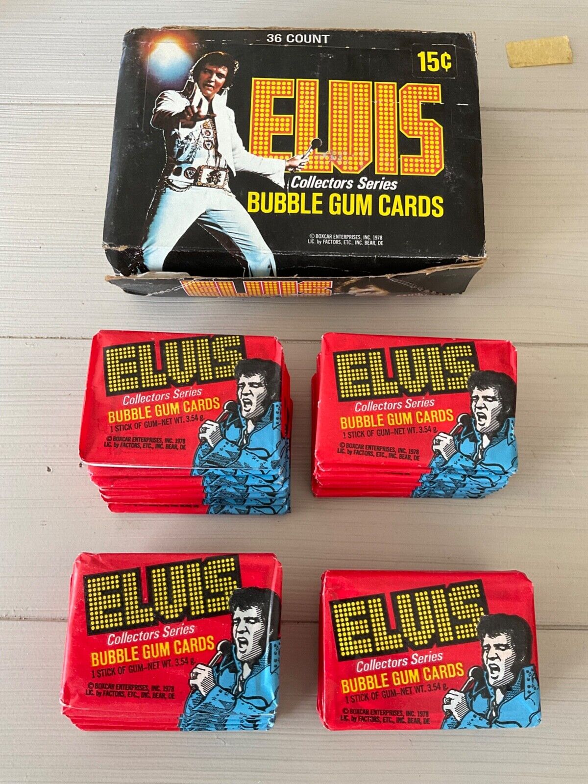 1978 Donruss ELVIS Collector Series Trading Cards - Sealed Wax Pack