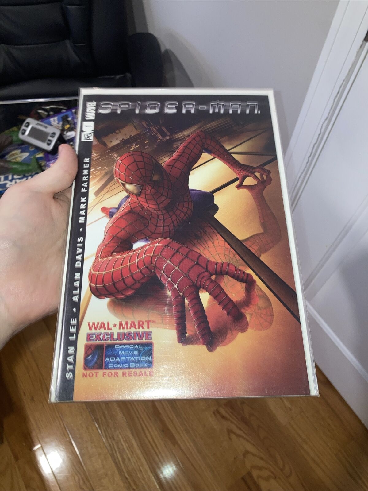 Sam Raimi Spider-Man Official Movie Adaptation #1 2002 Marvel Ln Rare Comic