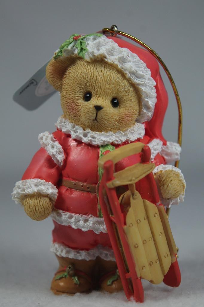 Cherished Teddies '2024 Annual Santa Bear Ornament' #137979 New In Box