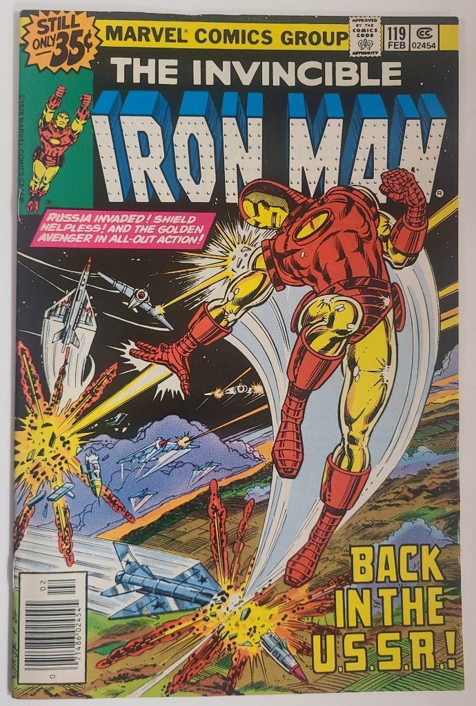 The Invincible Iron Man #119 Comic Book VF