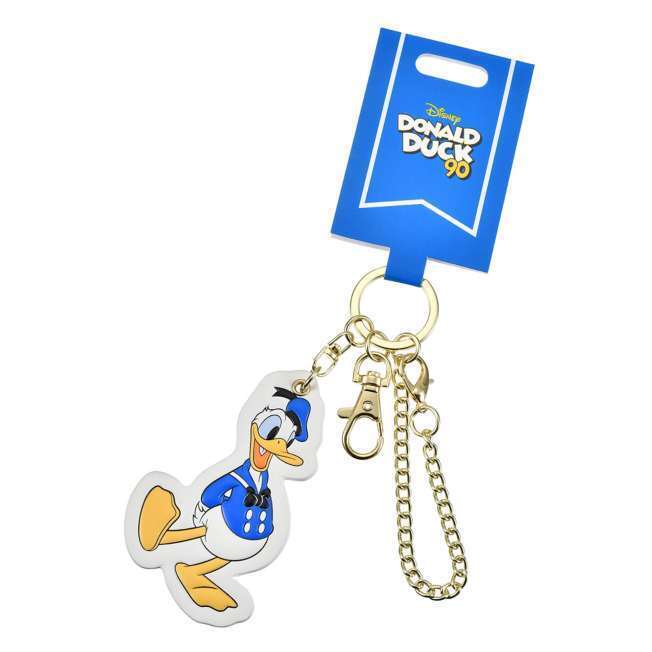 Disney Store JAPAN 2024 Donald Birthday 90th Key Chain Bag Charm 