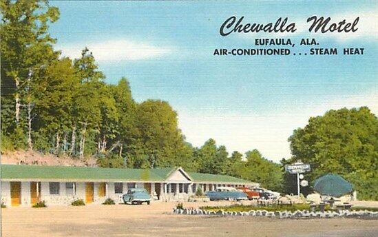 AL, Eufaula, Alabama, Chewalla Motel, E.B. Thomas No. 89657