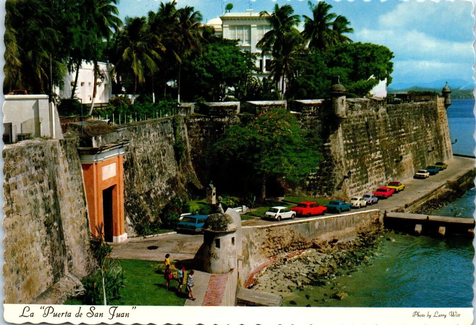 La Puerta de San Juan. Governor\'s House, San Juan Puerto Rico Postcard