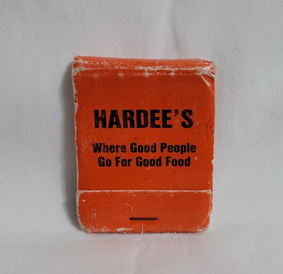 Vintage Hardee\'s Fast Food Restaurant Matchbook Advertising Matches Full