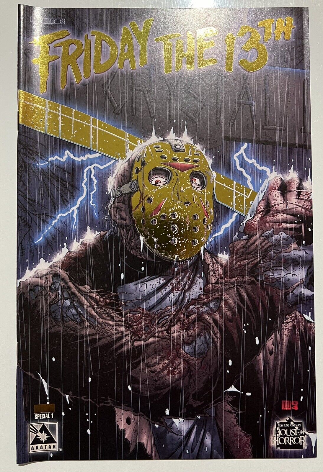 Friday The 13th Special #1 Gold Foil Edition VF/NM Avatar CofA, Limited to 700