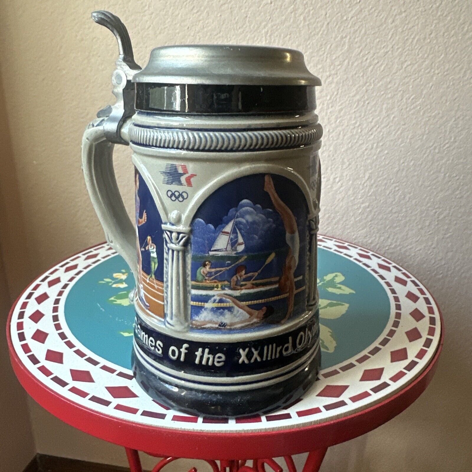 1984 Los Angeles Limited Edition Beer Stein