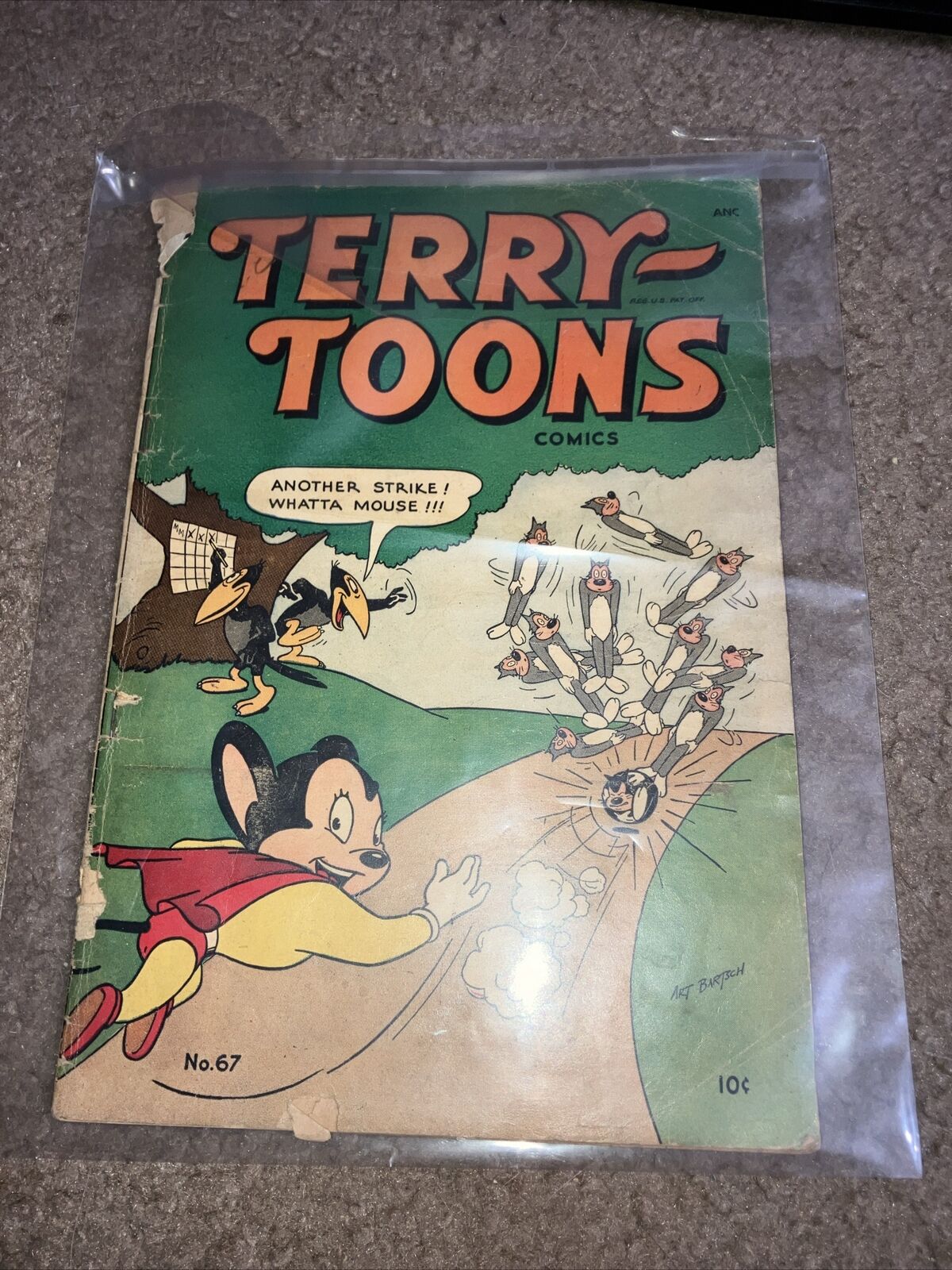 Terry-Toons #67 Golden Age Mighty Mouse 1948