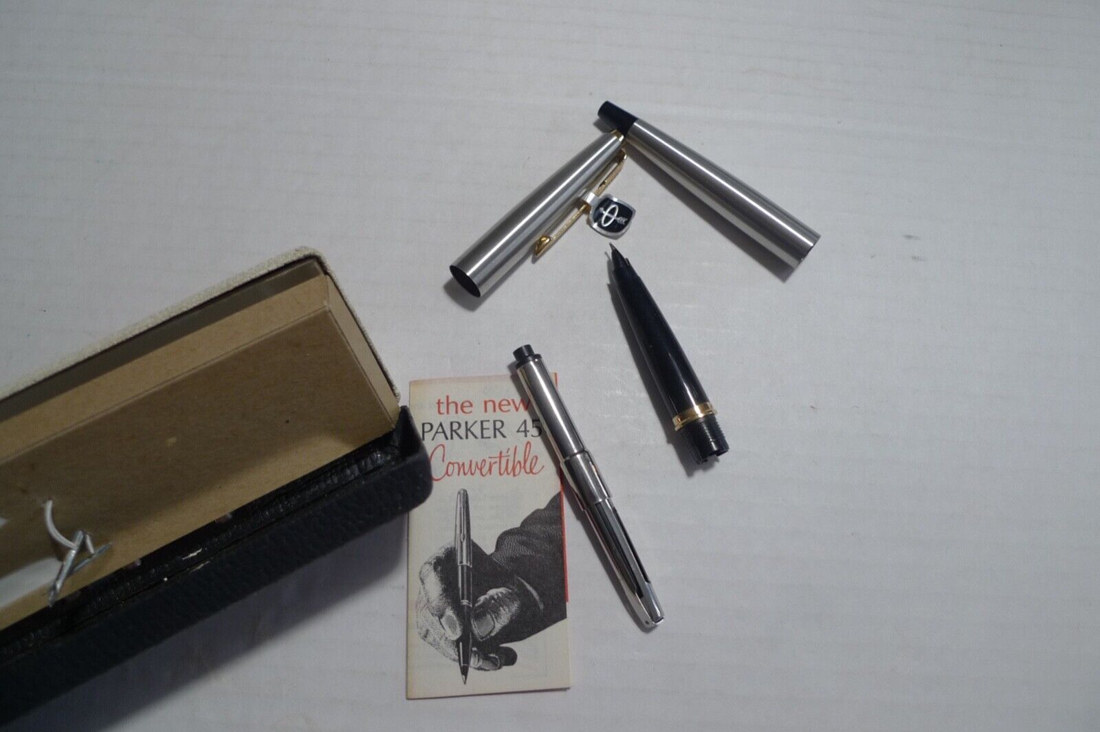 Parker 45  Convertible Ink Pen-New Old Stock-Made In USA