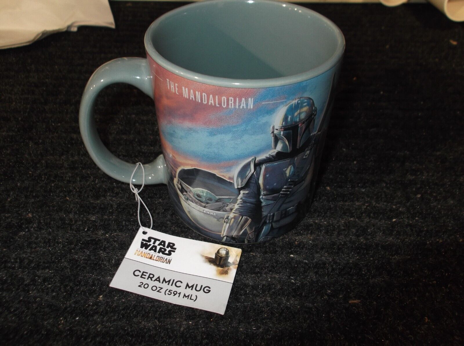 NEW Star Wars The Mandalorian Ceramic Coffee Mug   20 oz