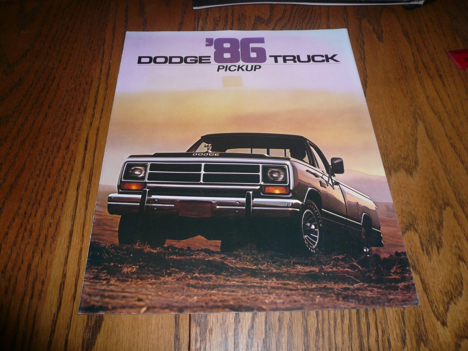 1986 Dodge Pickup Truck Sales Brochure - Vintage