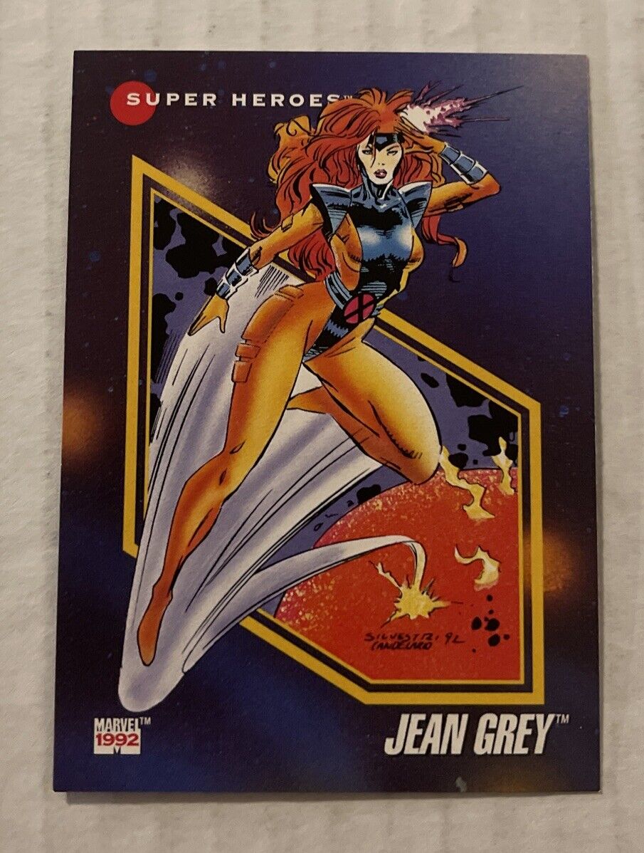 1992 Marvel Universe # 66 Jean Grey
